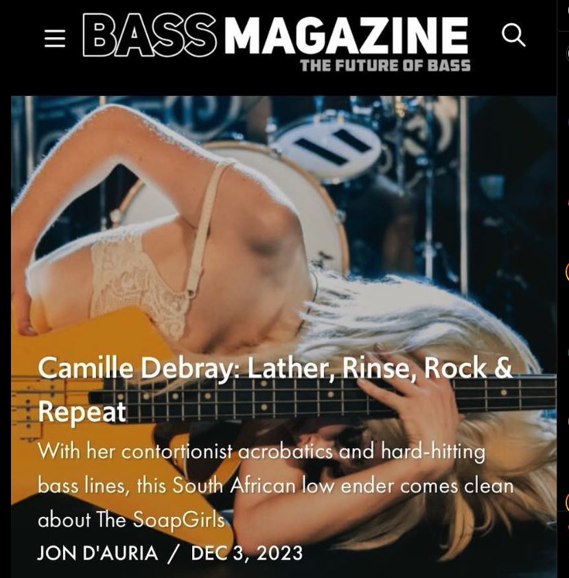 Featured in Bass Magazine